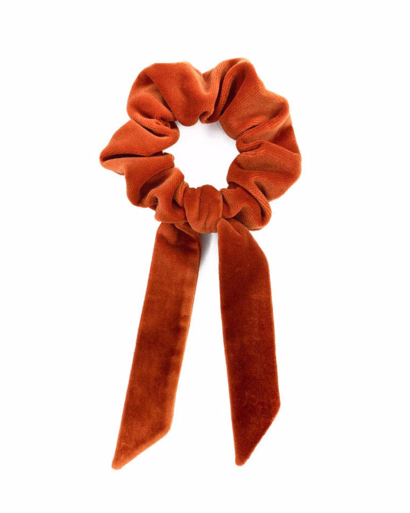 velvet scrunchie