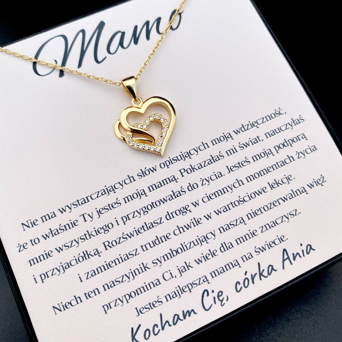 Dla Mamy Od Córki "Serca" SERIA LIMITOWANA