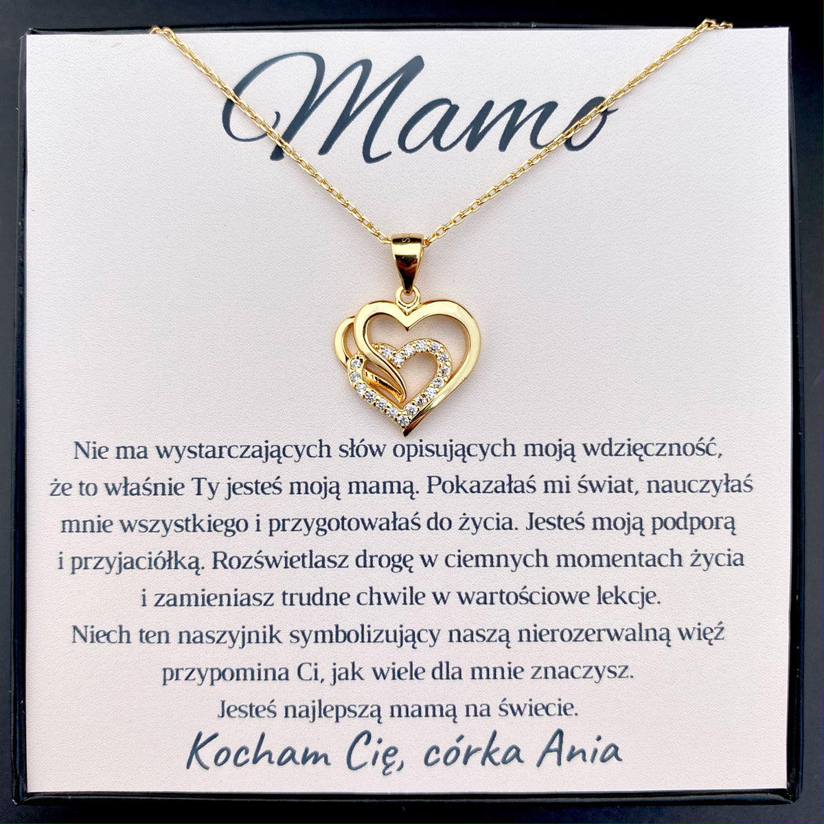 Dla Mamy Od Córki "Serca" SERIA LIMITOWANA