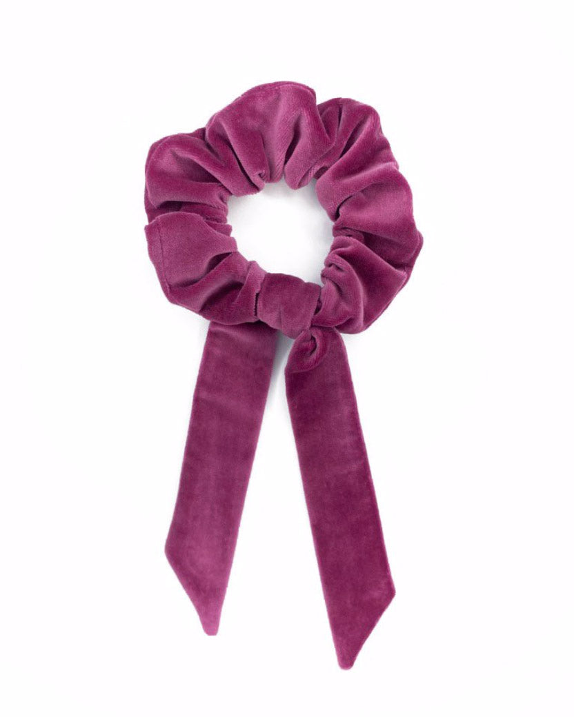 velvet scrunchie