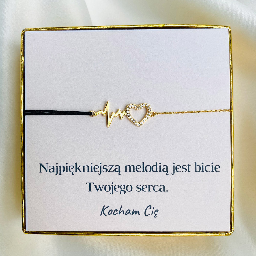 Bransoletka "Bicie Serca" NOWOŚĆ