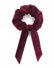 velvet scrunchie